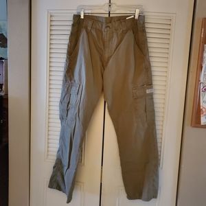 NWT Wrangler khaki twill cargo pant, 30X30
